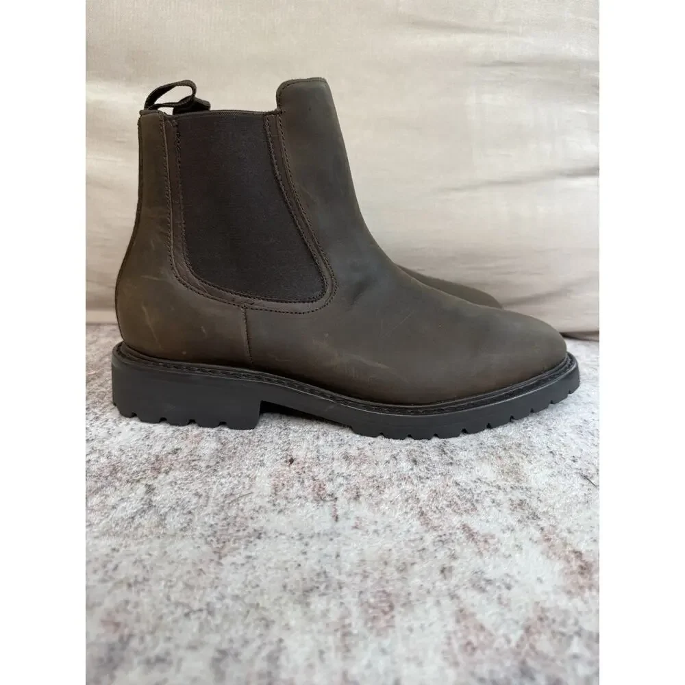 Thursday Boot Co. Legend Chelsea Boots Brown Leather Men's Size 11 Wide Heritage